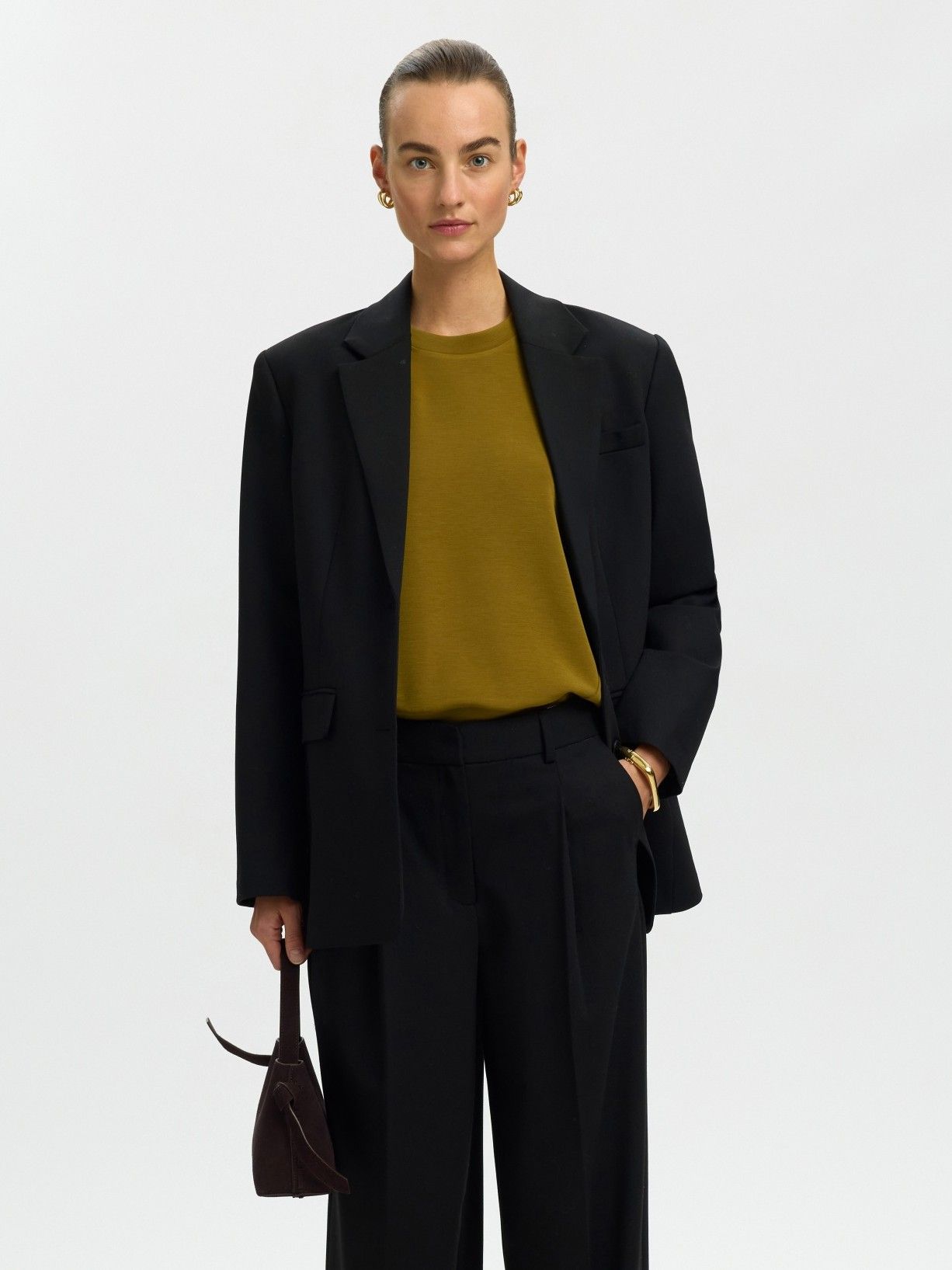 SELECTED FEMME - SHIRT - Groen