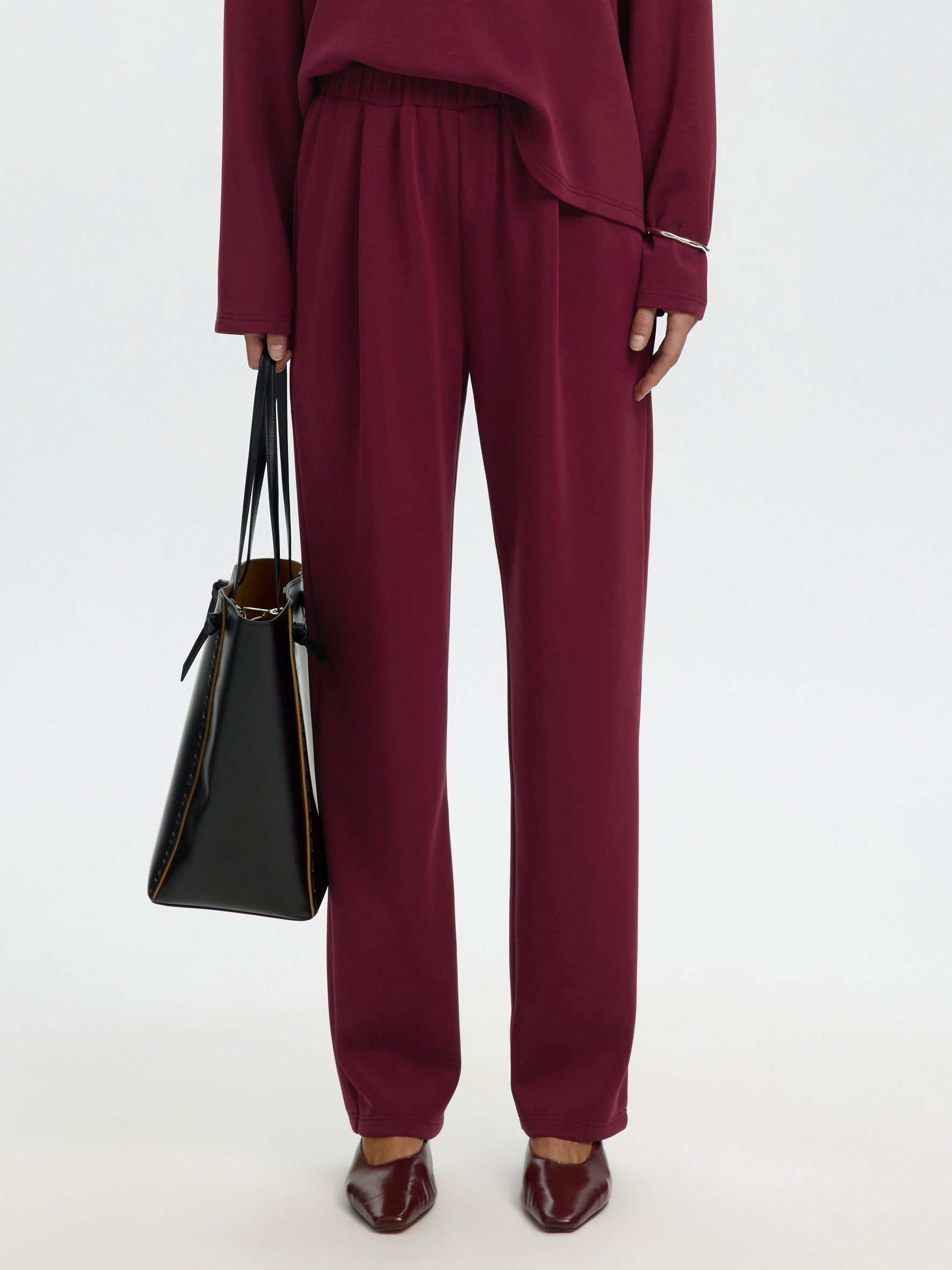 SELECTED FEMME - BROEK - Rood