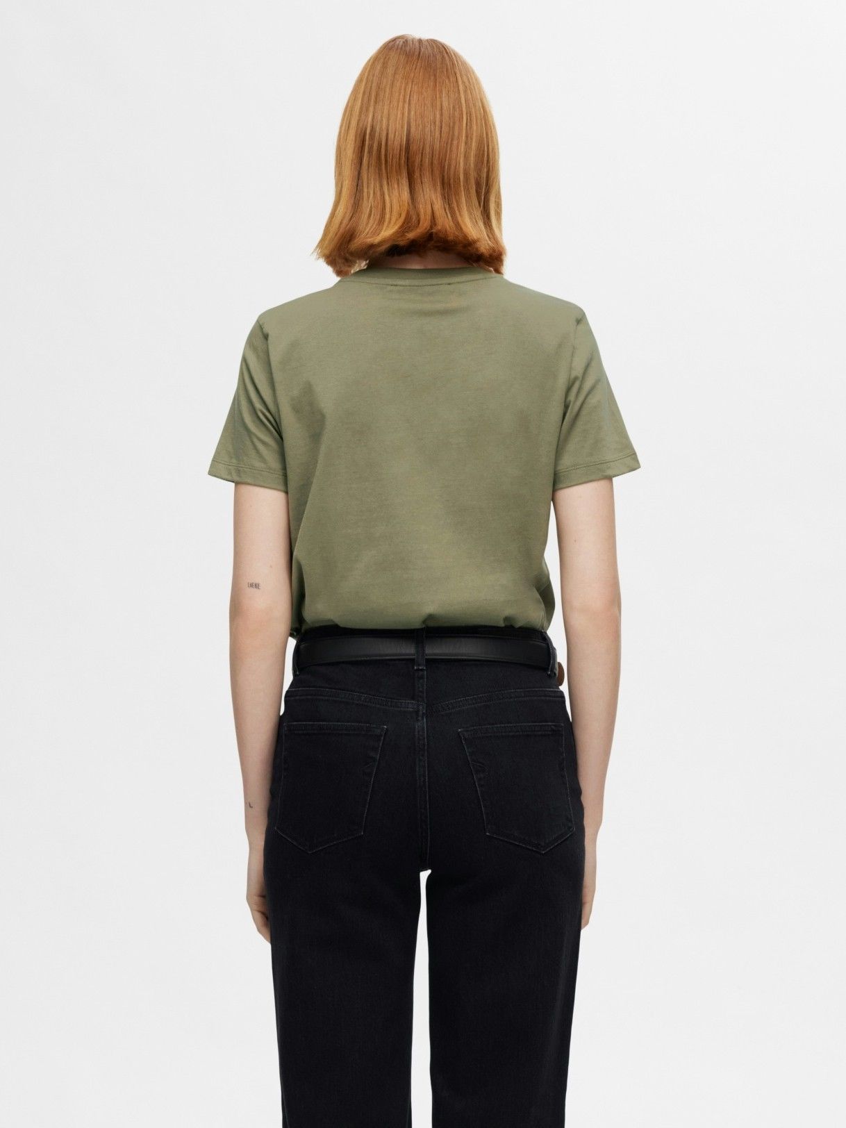 SELECTED FEMME - SHIRT - Groen