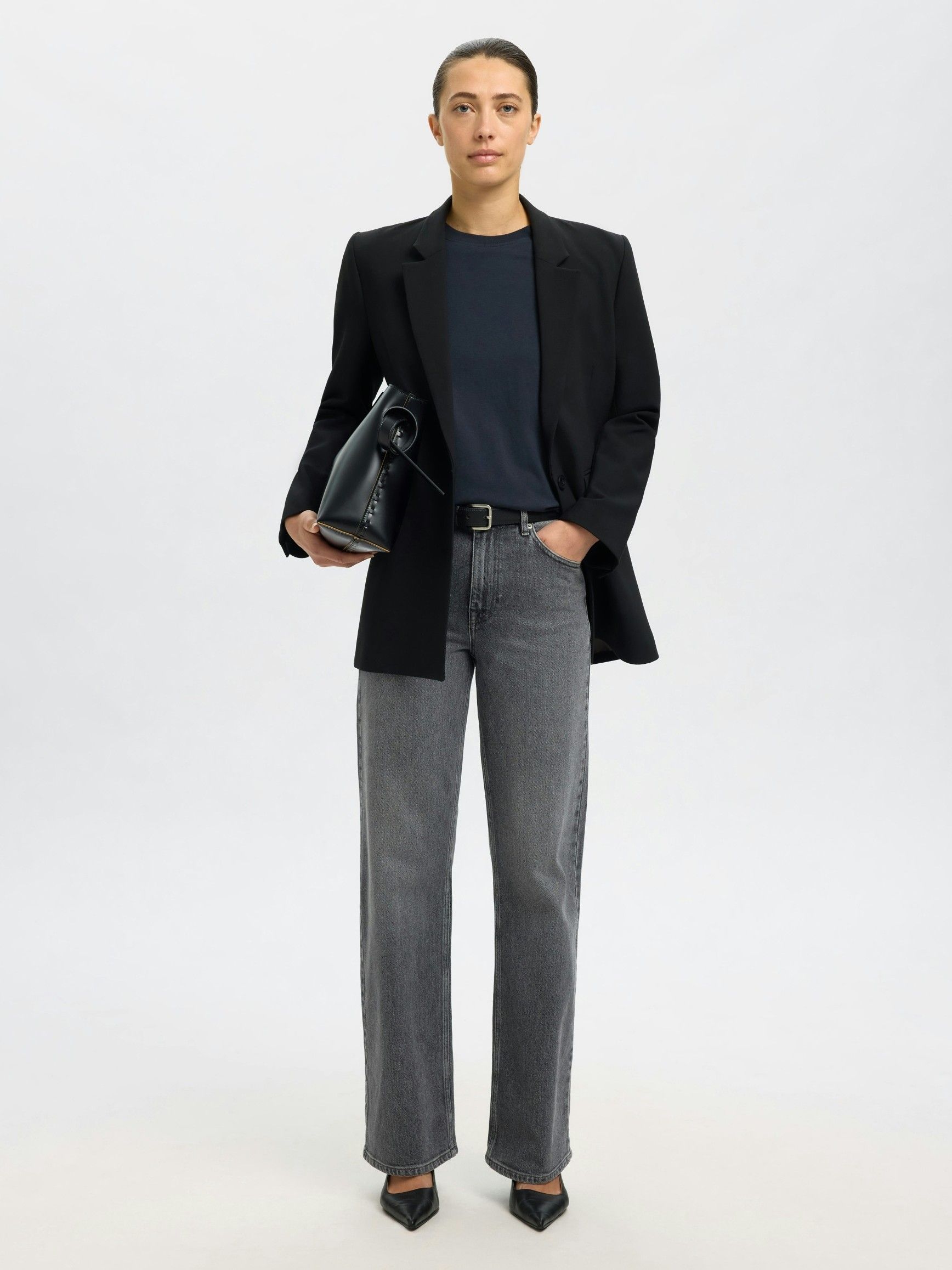 SELECTED FEMME - SHIRT - Blauw