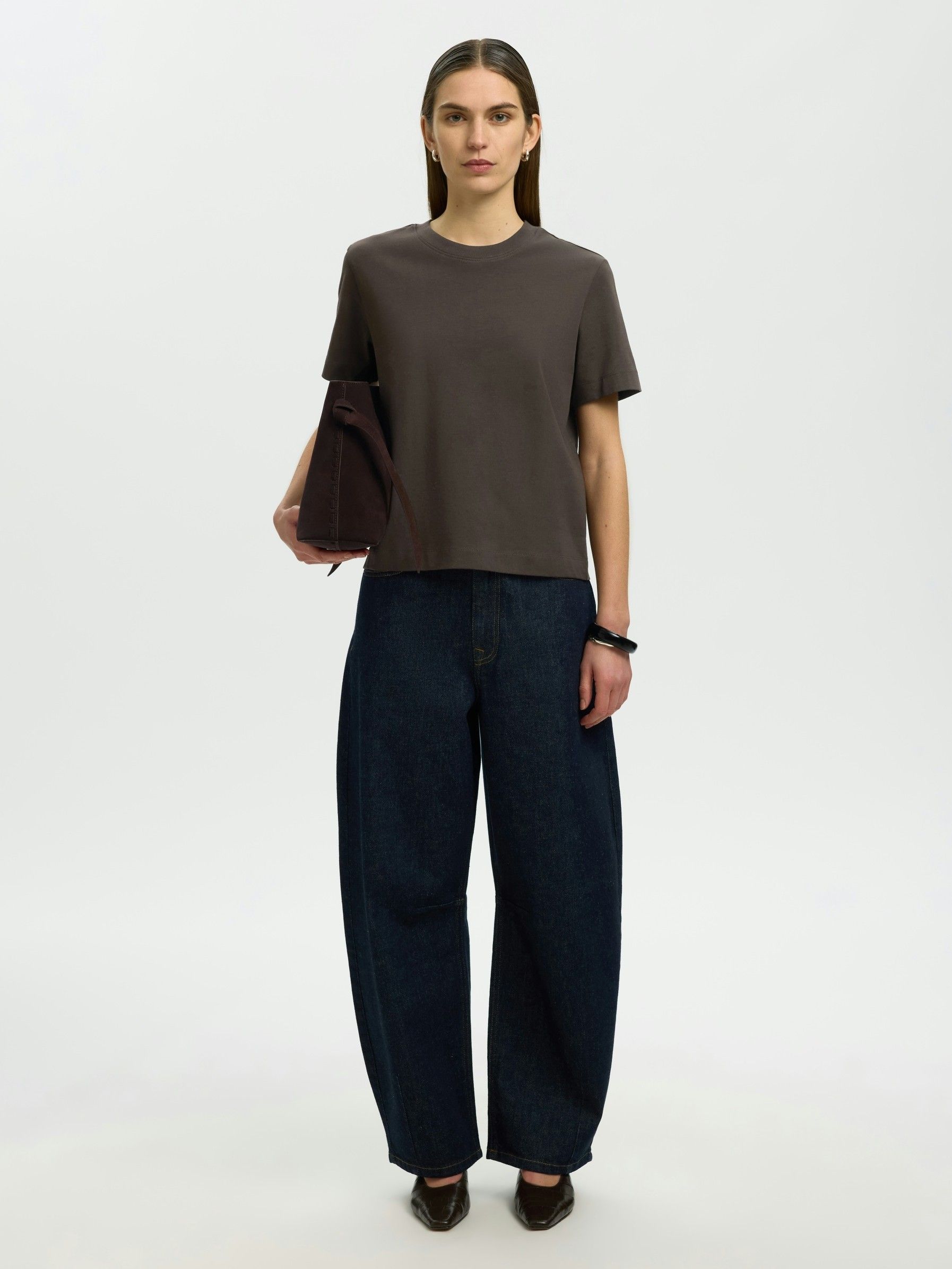 SELECTED FEMME - SHIRT - Bruin