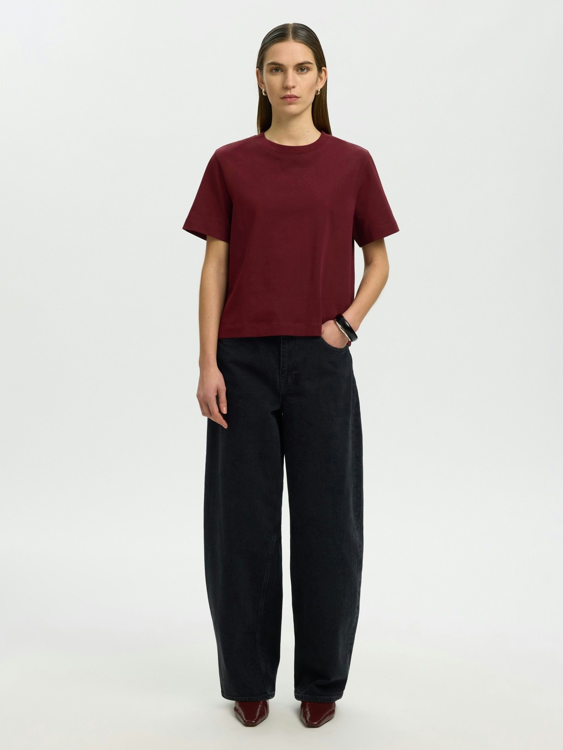 SELECTED FEMME - SHIRT - Rood