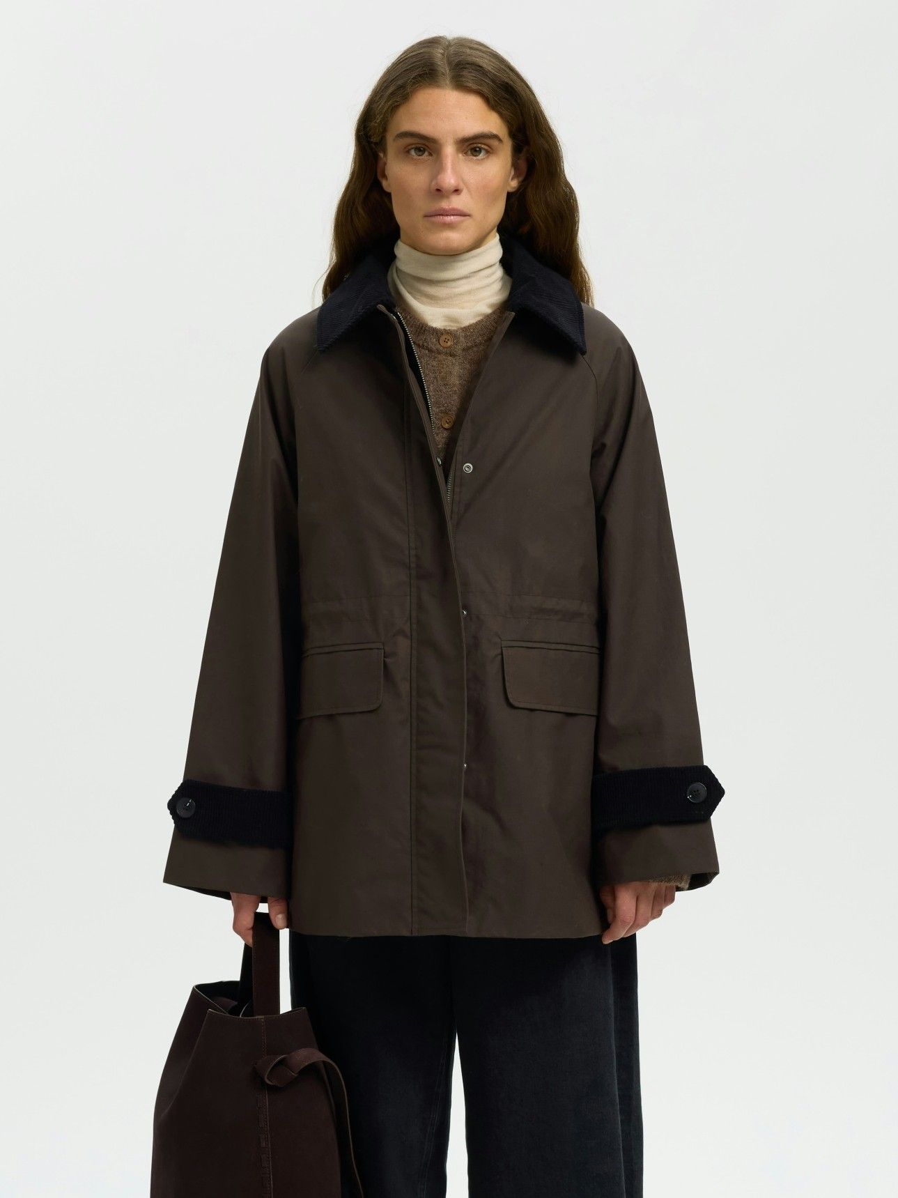 SELECTED FEMME - VEST - Bruin