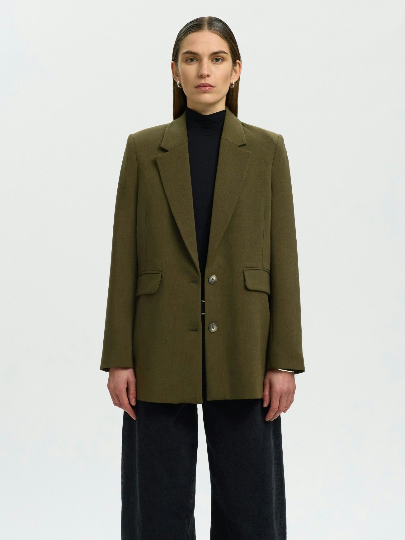 SELECTED FEMME - BLAZER - Groen