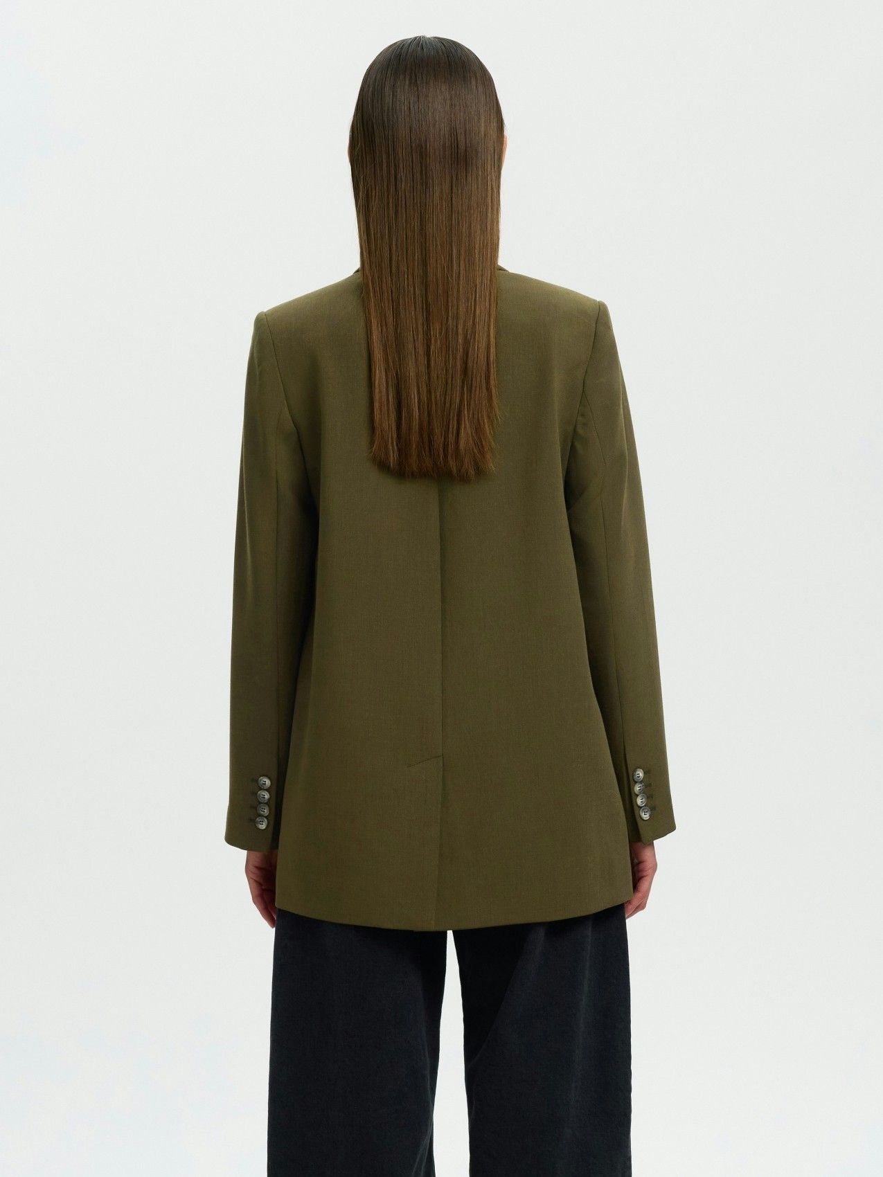 SELECTED FEMME - BLAZER - Groen