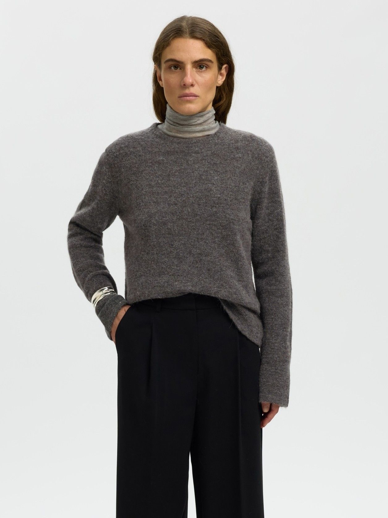 SELECTED FEMME - TRUI - Grijs