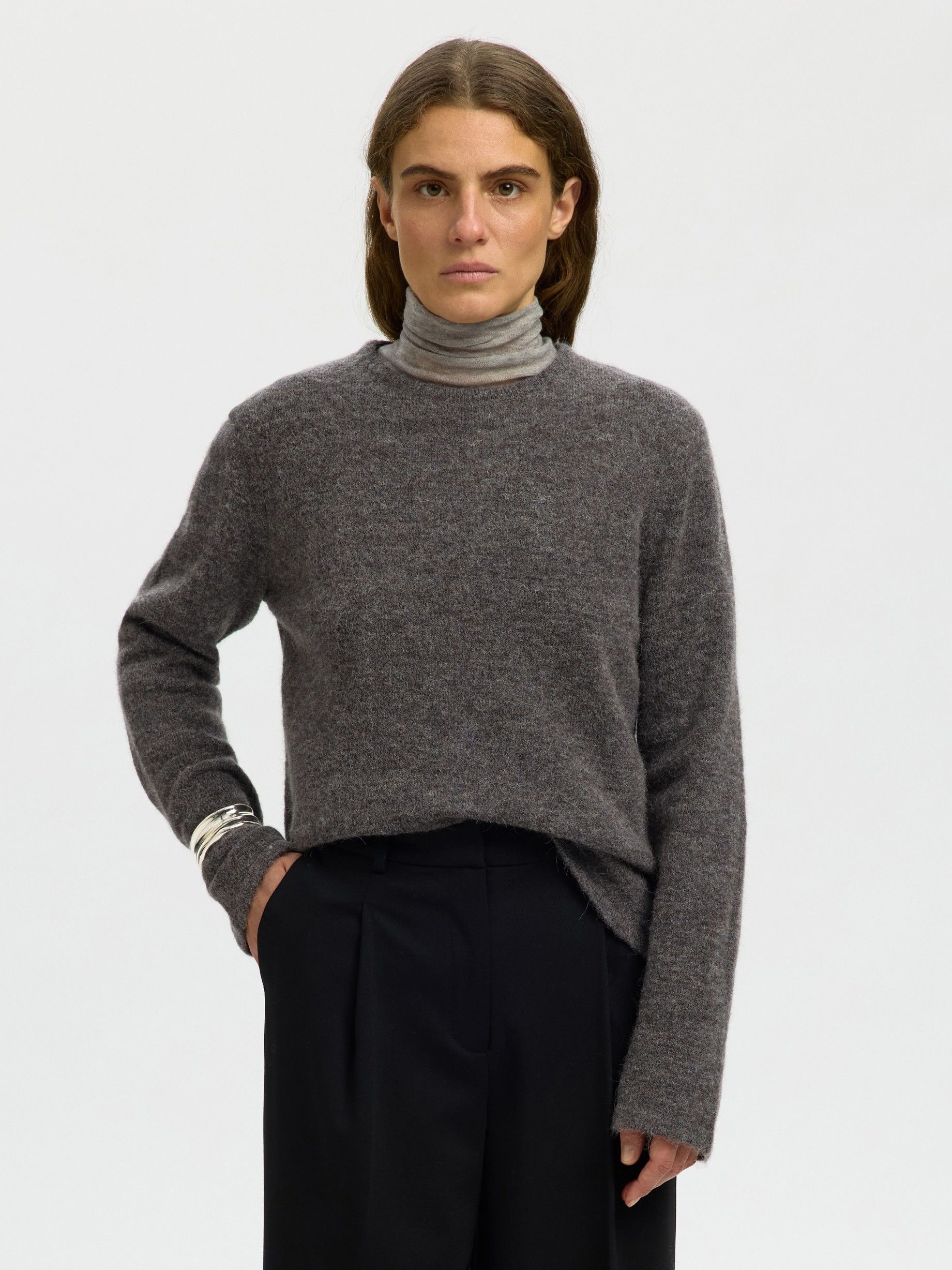 SELECTED FEMME - TRUI - Grijs