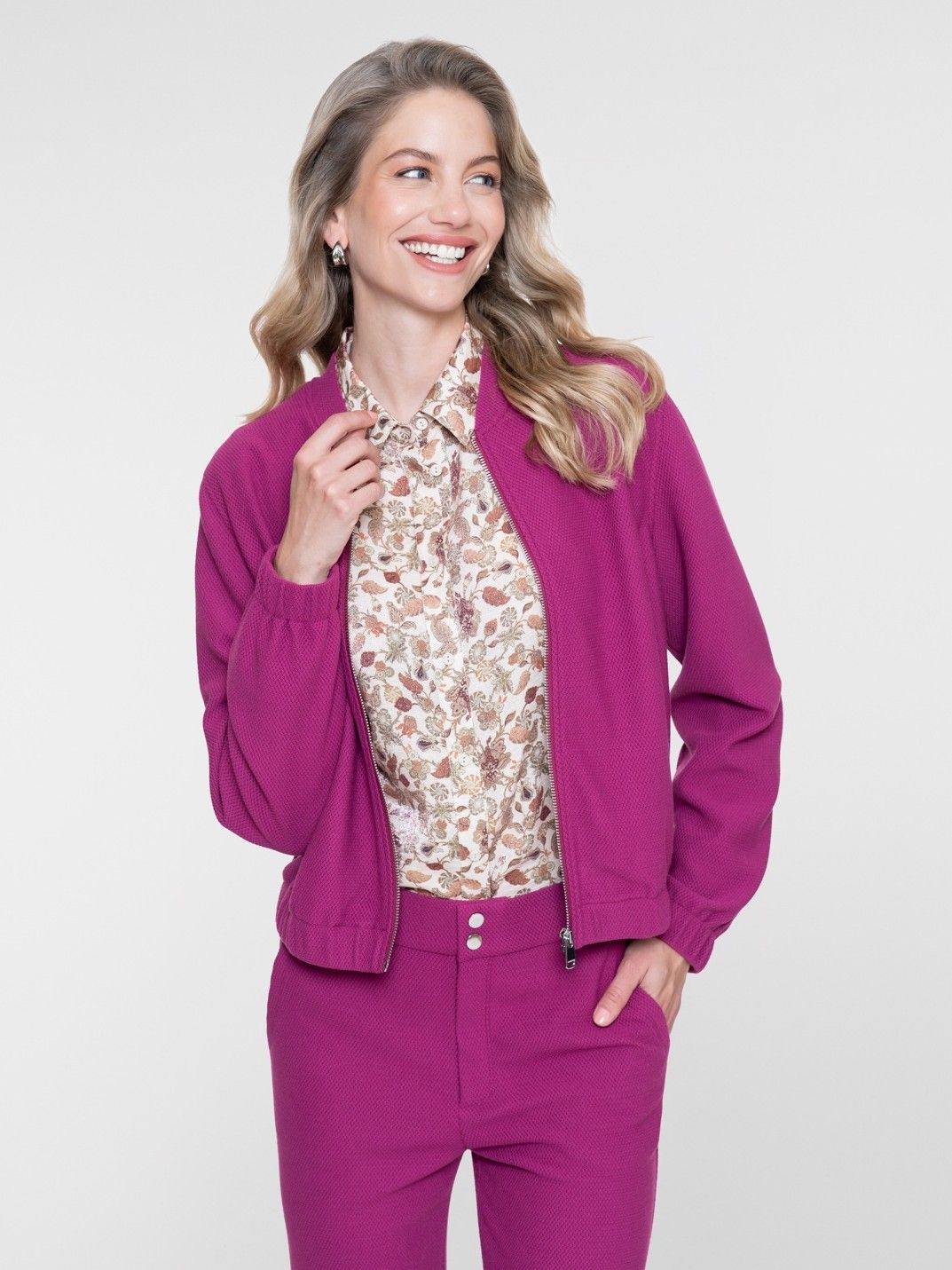GEISHA - BLAZER - Roze