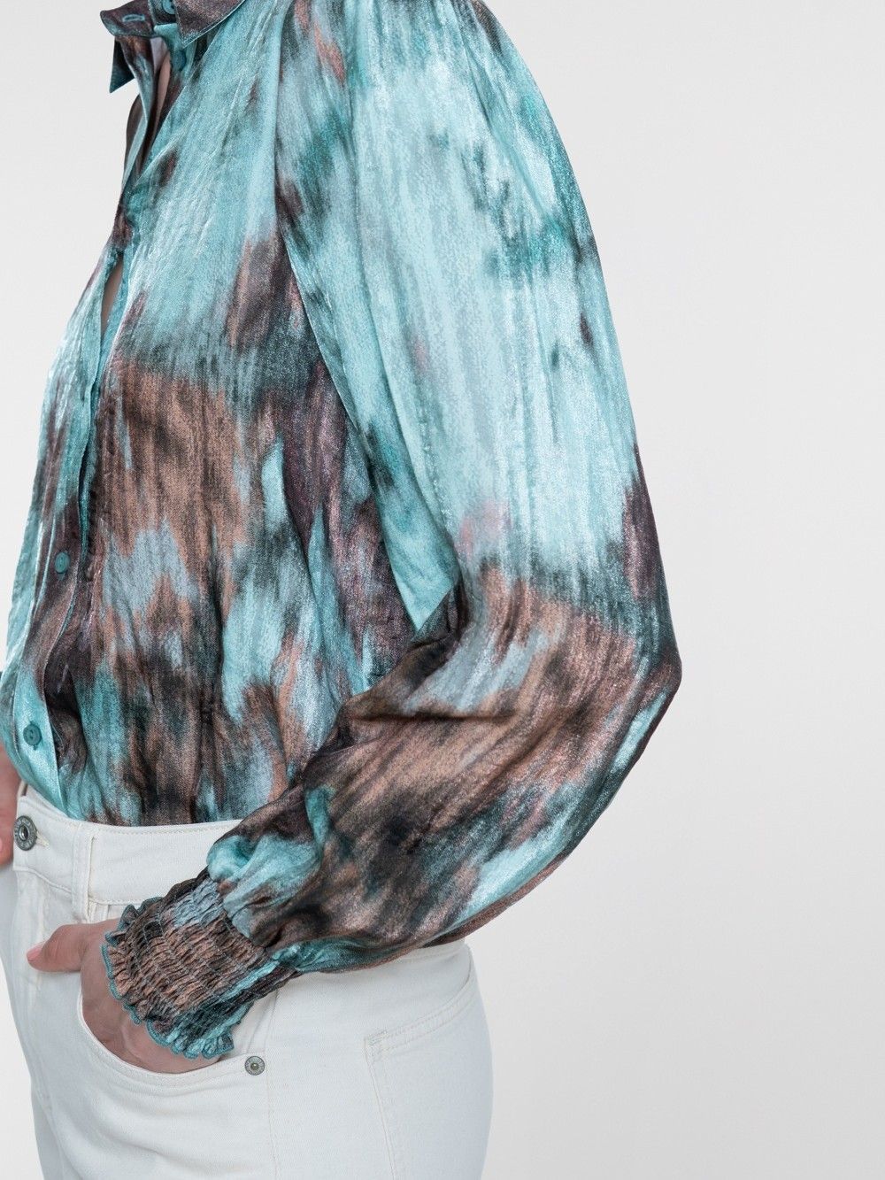 GEISHA - BLOUSE - Groen