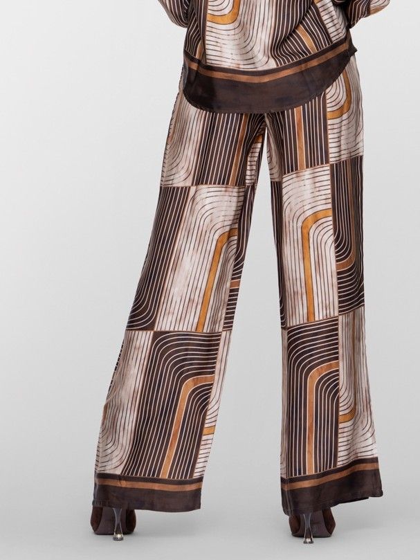 GEISHA - BROEK - Bruin