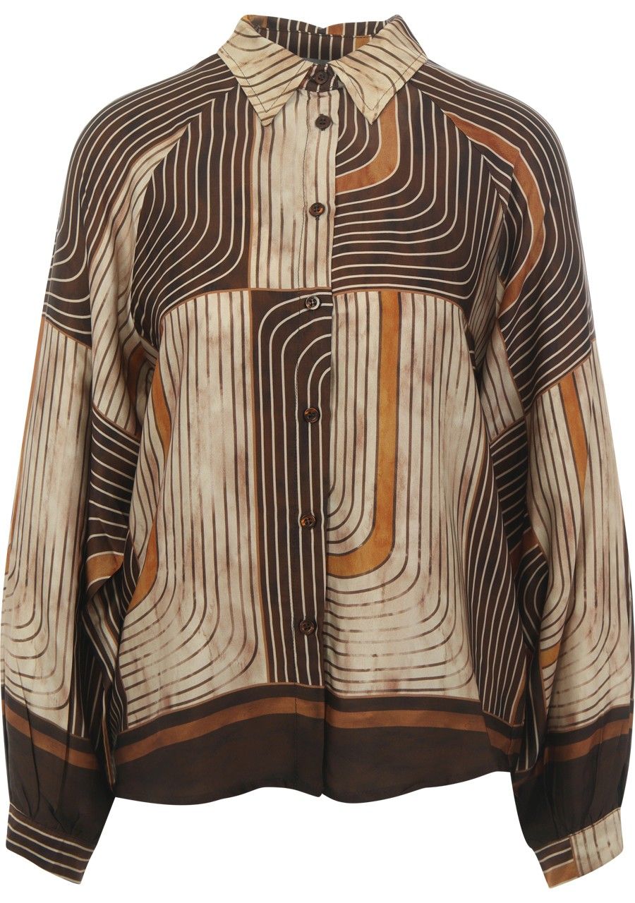 GEISHA - BLOUSE - Bruin