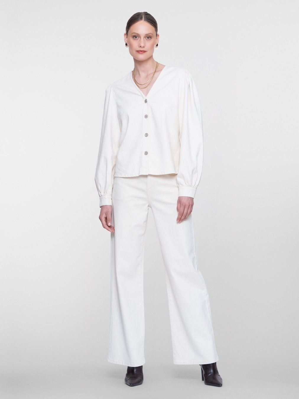 GEISHA - JEANS - Off white