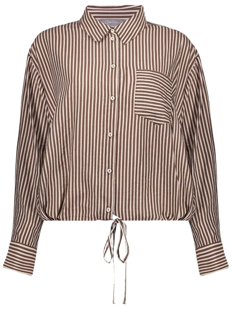 GEISHA - BLOUSE - Bruin