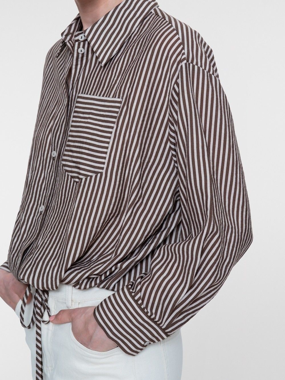 GEISHA - BLOUSE - Bruin