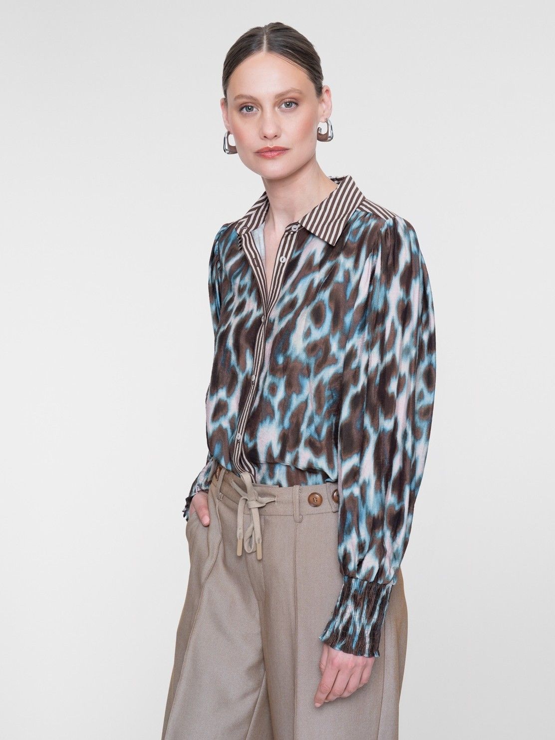 GEISHA - BLOUSE - Blauw