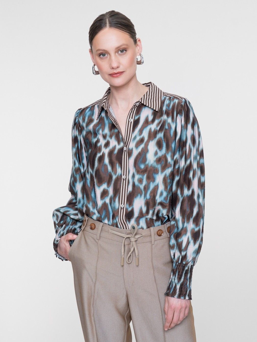 GEISHA - BLOUSE - Blauw