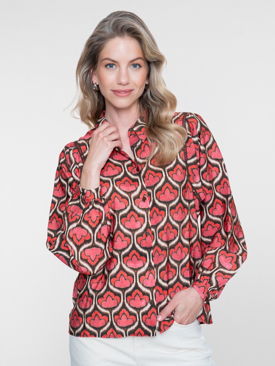 GEISHA - BLOUSE - Rood