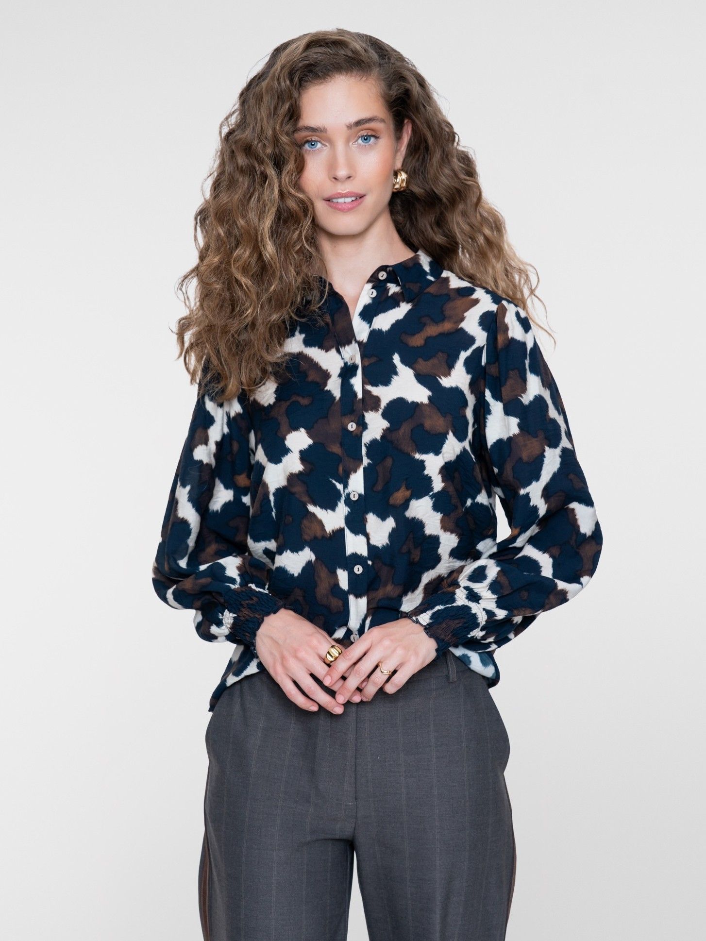 GEISHA - BLOUSE - Blauw