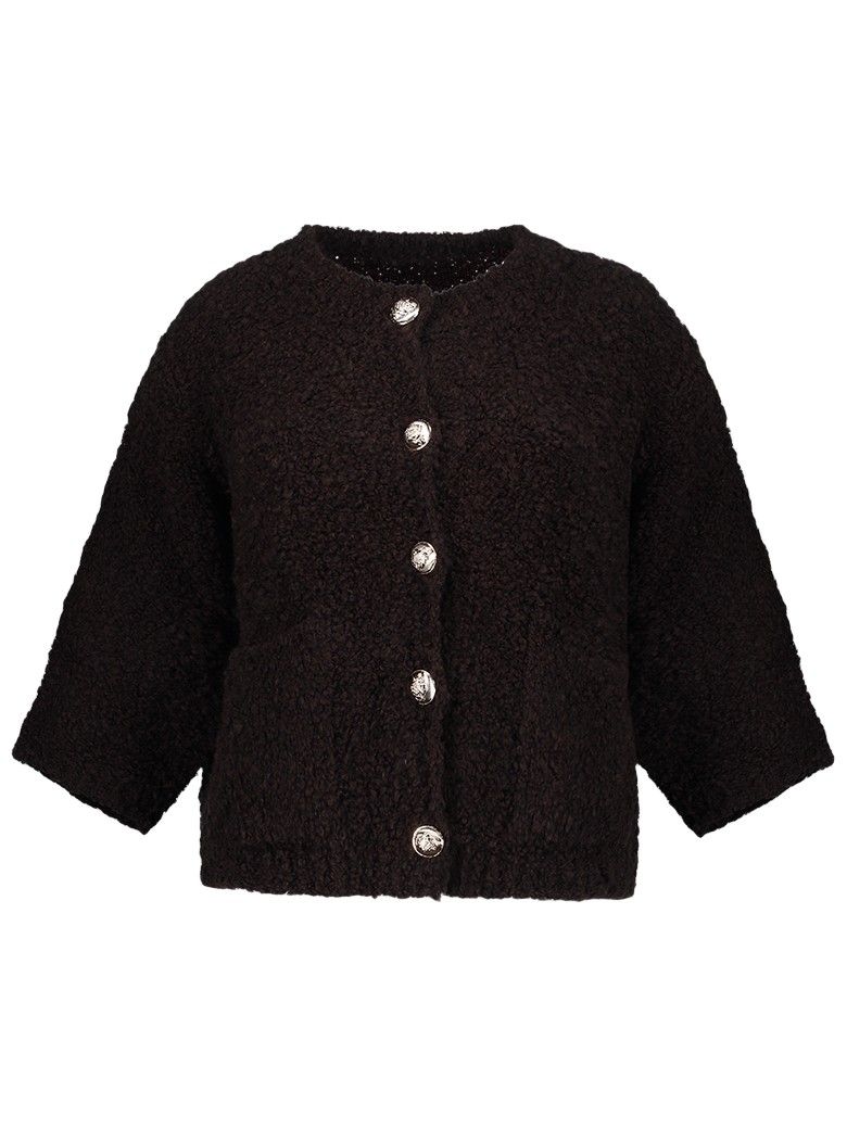 GEISHA - VEST - Bruin