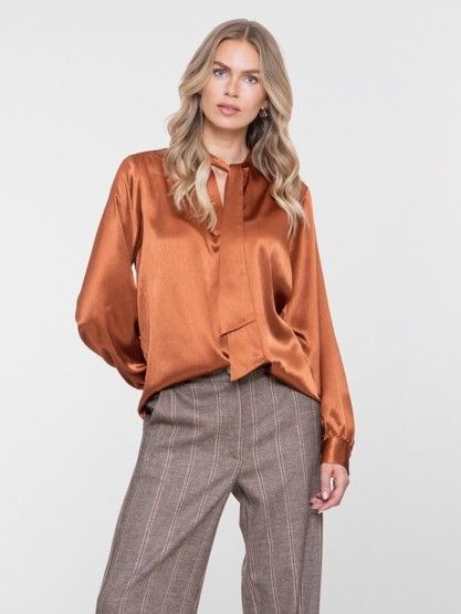 GEISHA - BLOUSE - Bruin