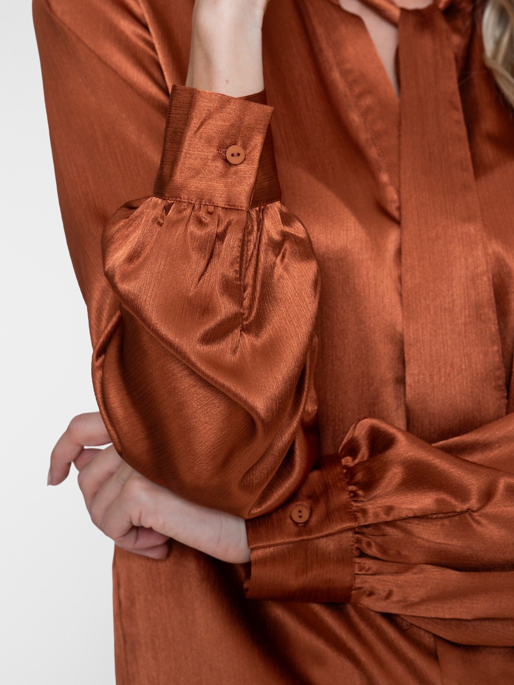 GEISHA - BLOUSE - Bruin