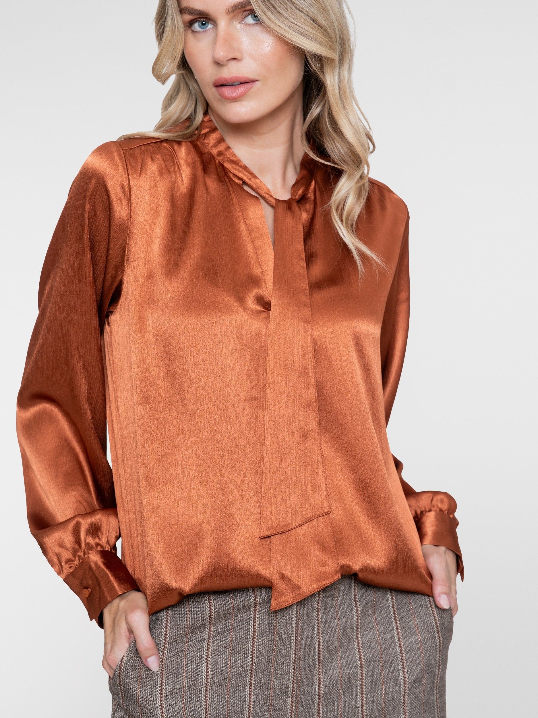 GEISHA - BLOUSE - Bruin