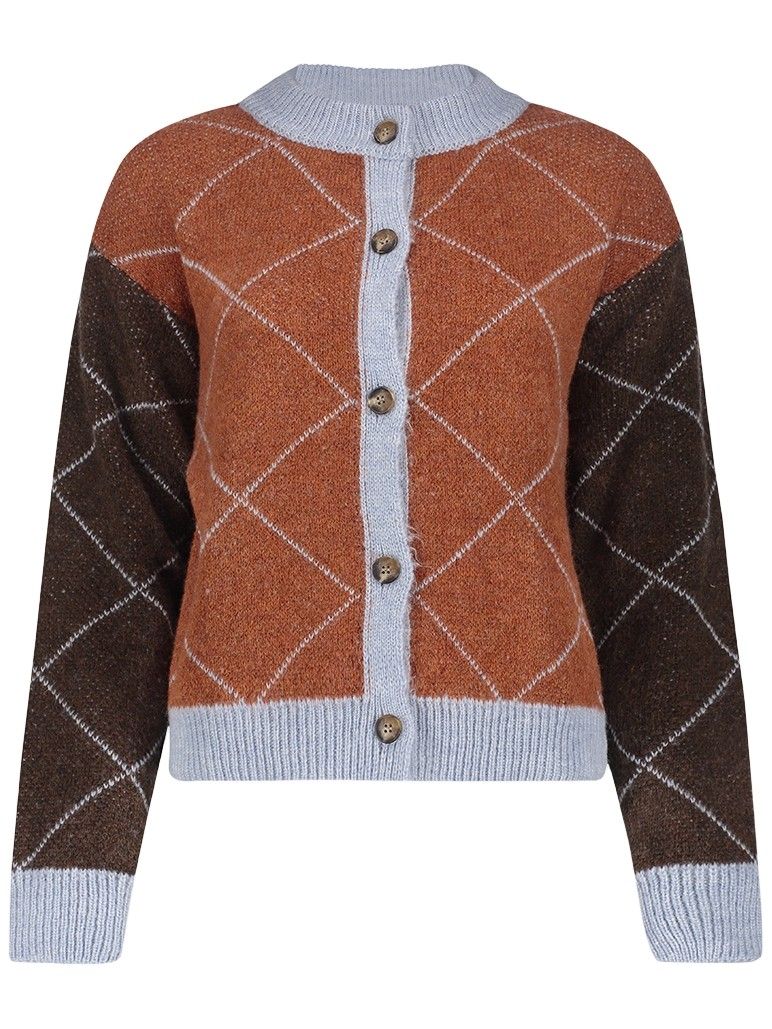 GEISHA - VEST - Bruin