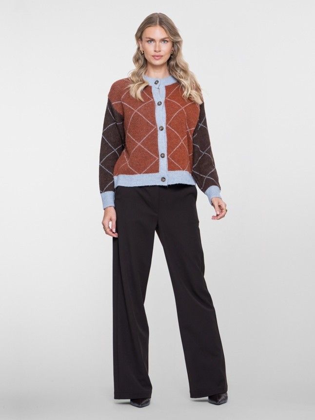 GEISHA - VEST - Bruin