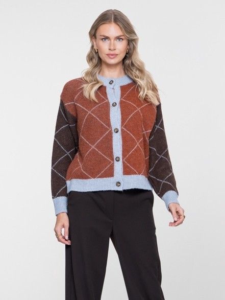 GEISHA - VEST - Bruin