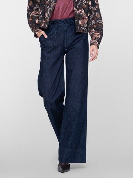 GEISHA - BROEK - Blauw