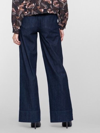 GEISHA - BROEK - Blauw