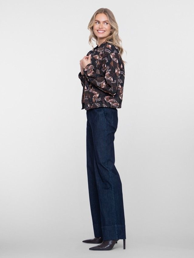 GEISHA - BROEK - Blauw