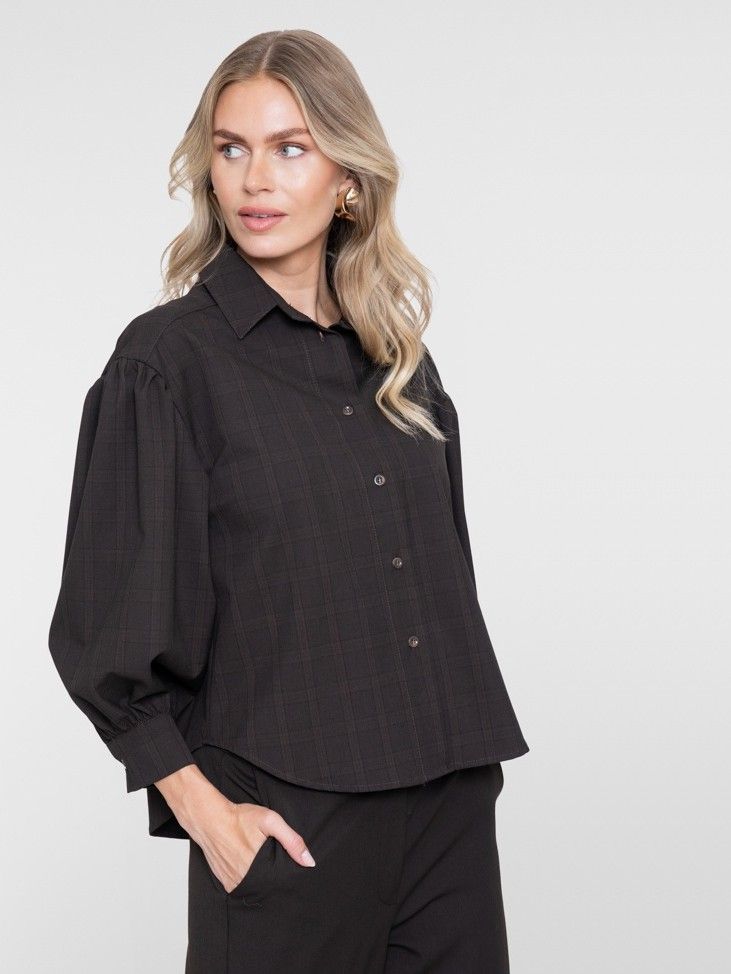 GEISHA - BLOUSE - Bruin
