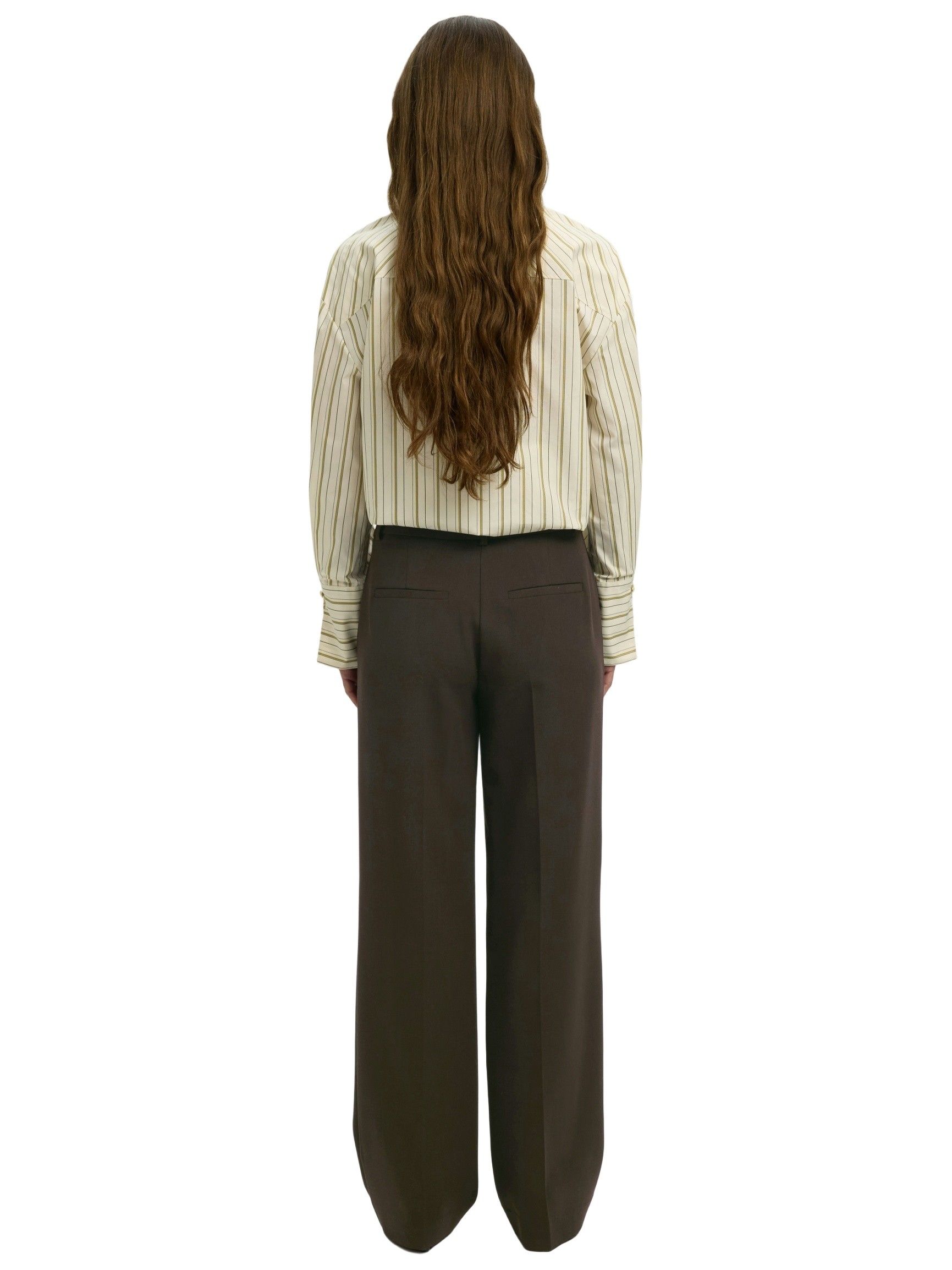 SELECTED FEMME - BROEK - Bruin