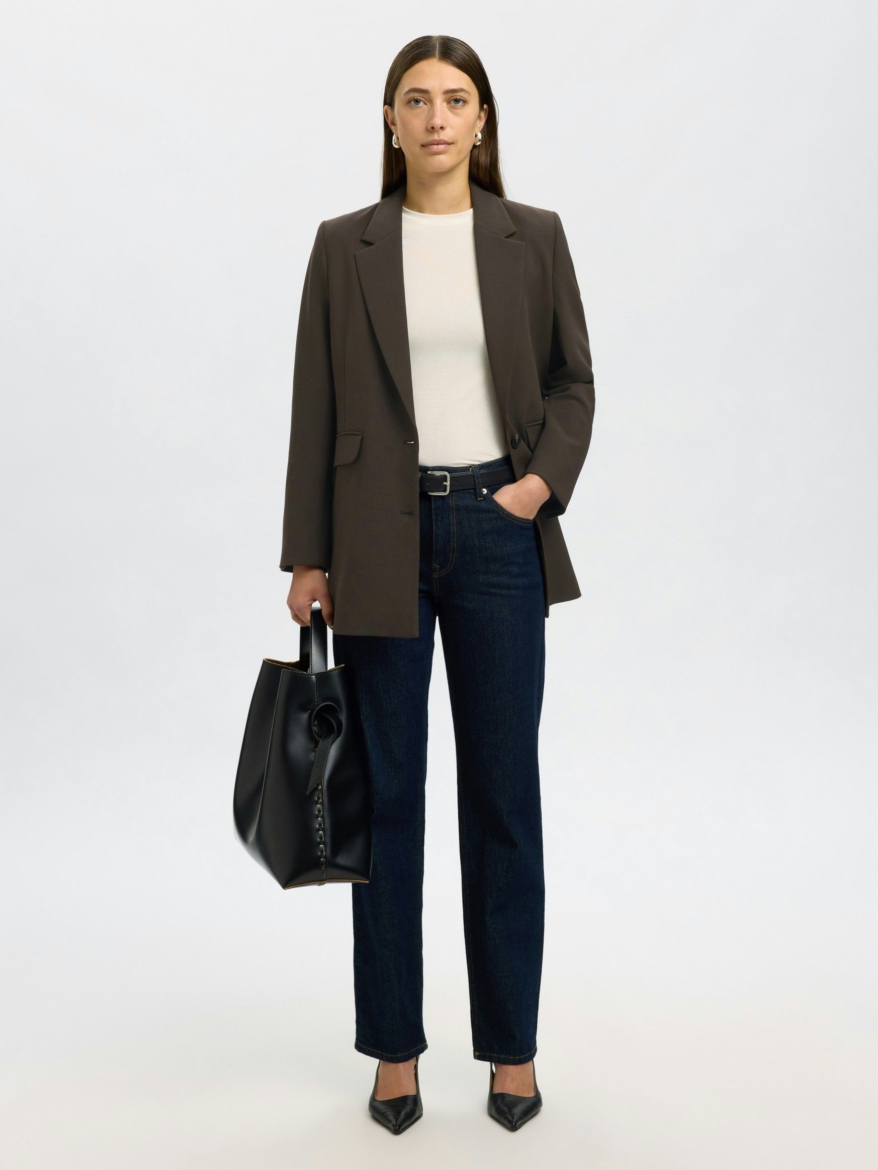 SELECTED FEMME - BLAZER - Bruin