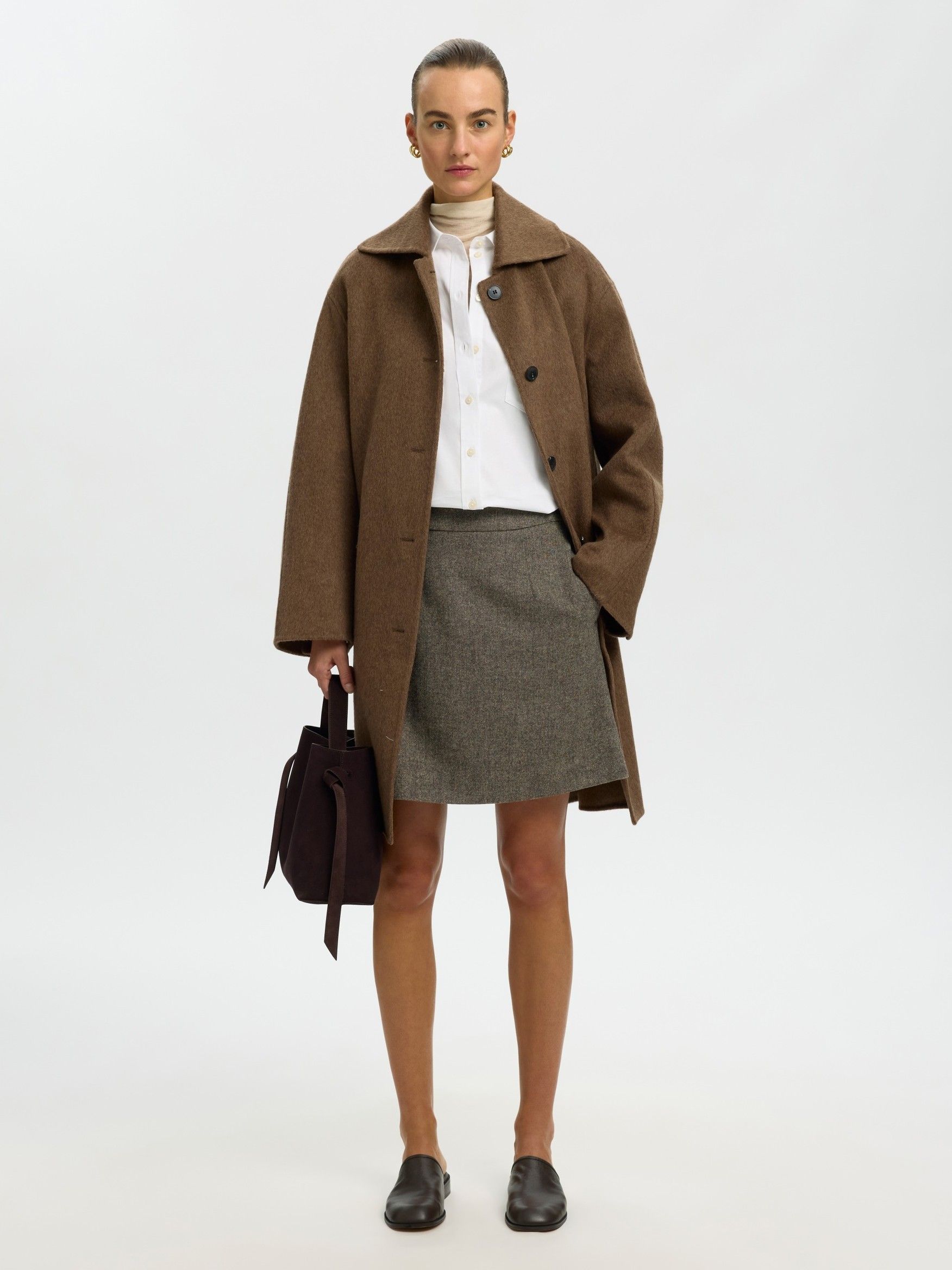 SELECTED FEMME - ROK - Bruin