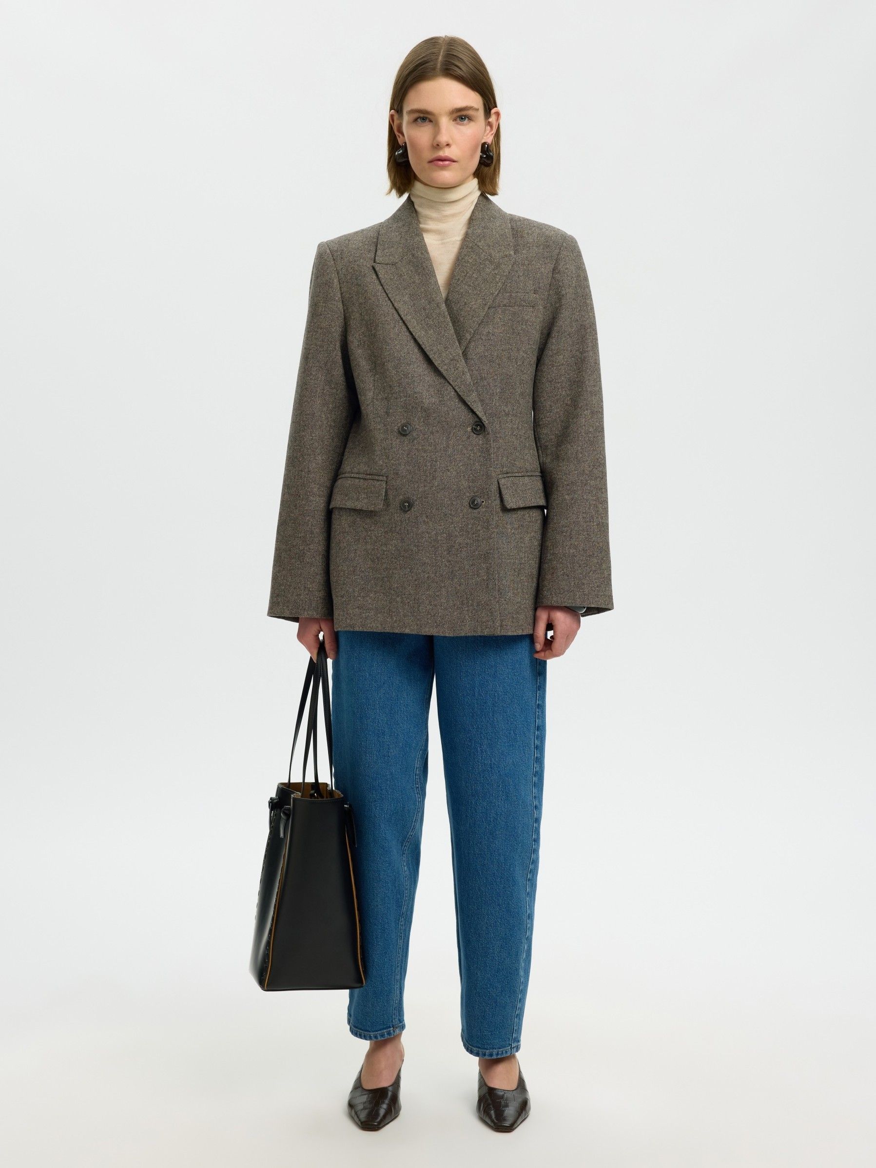 SELECTED FEMME - BLAZER - Bruin