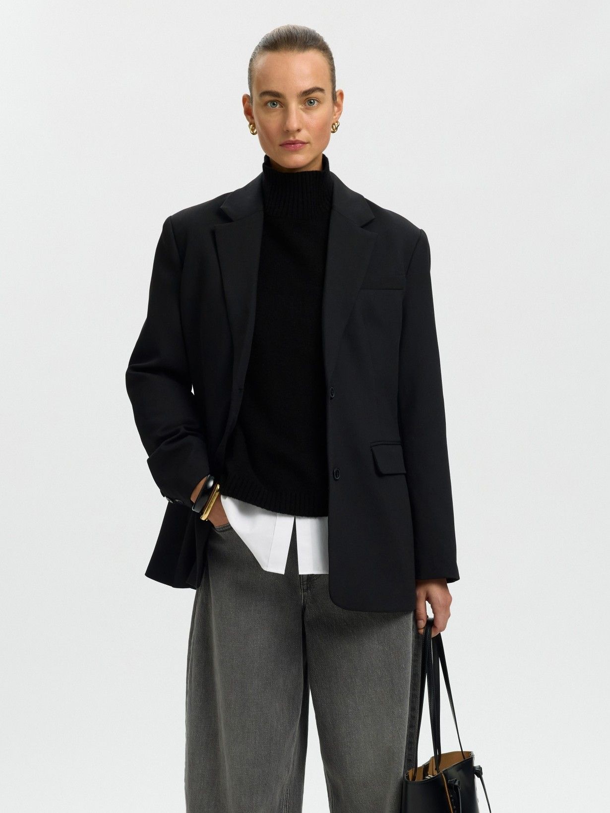 SELECTED FEMME - TRUI - Zwart