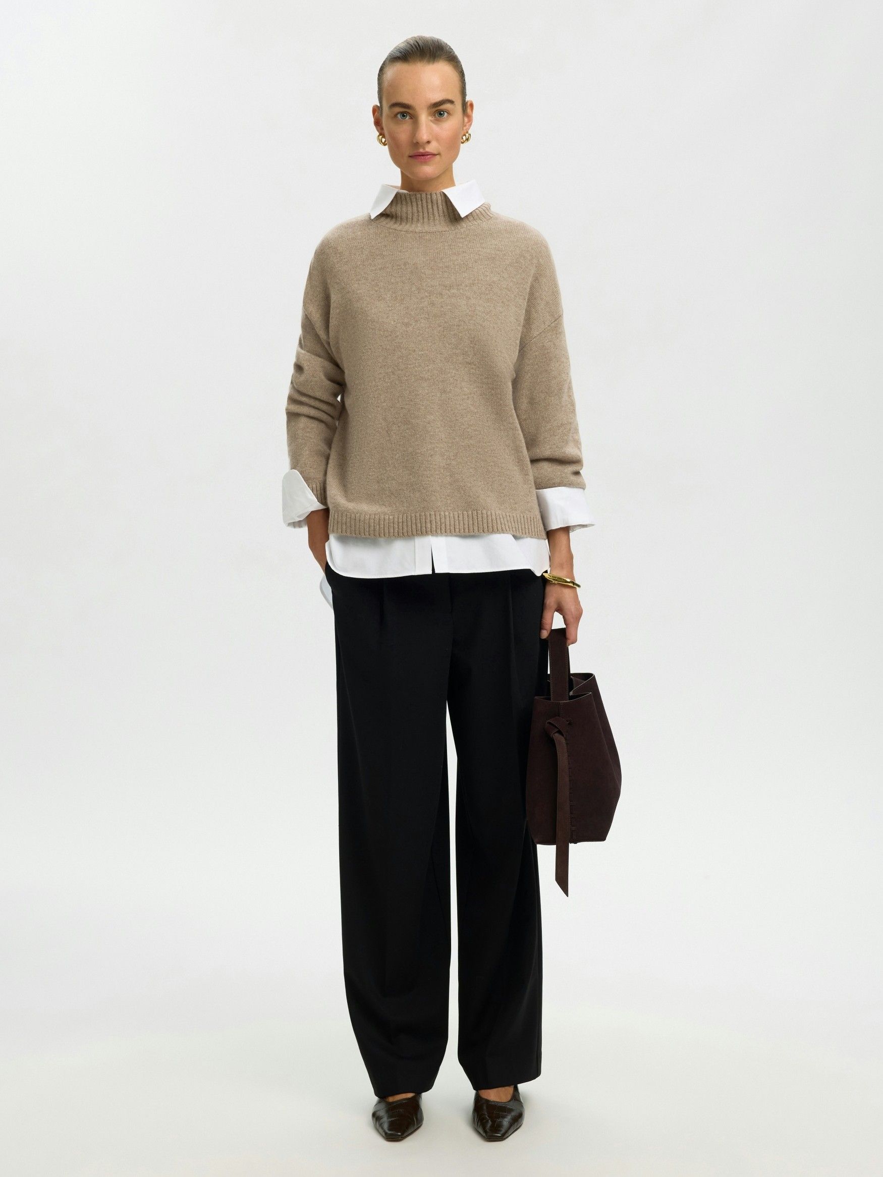 SELECTED FEMME - TRUI - Beige