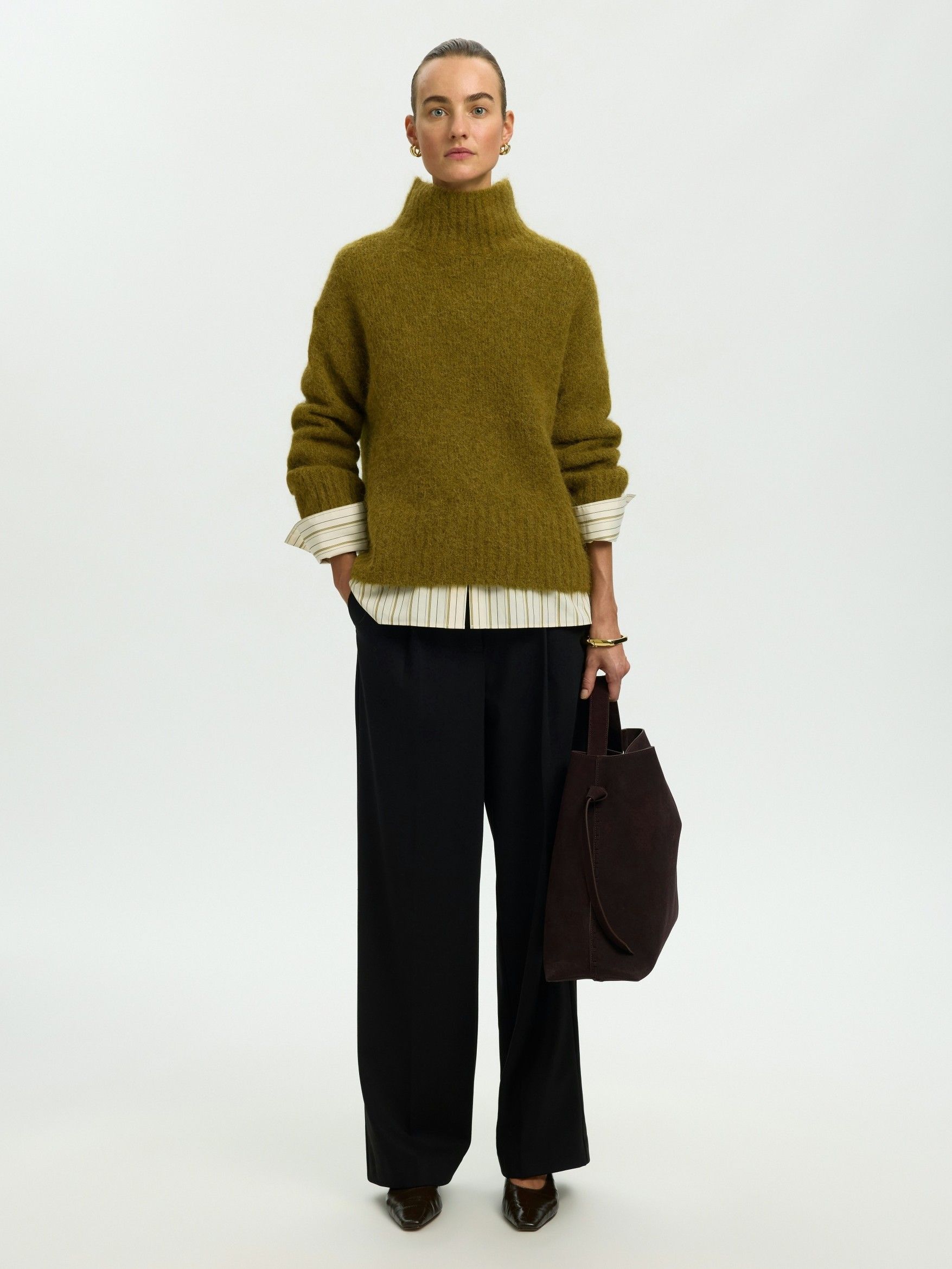 SELECTED FEMME - TRUI - Groen
