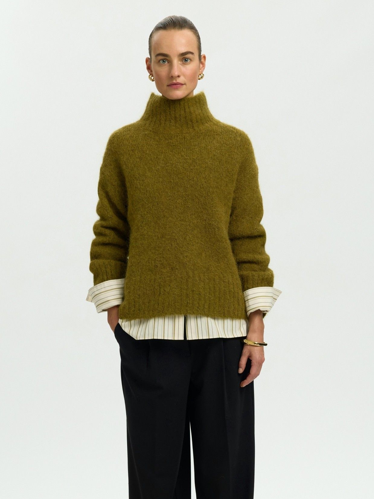 SELECTED FEMME - TRUI - Groen