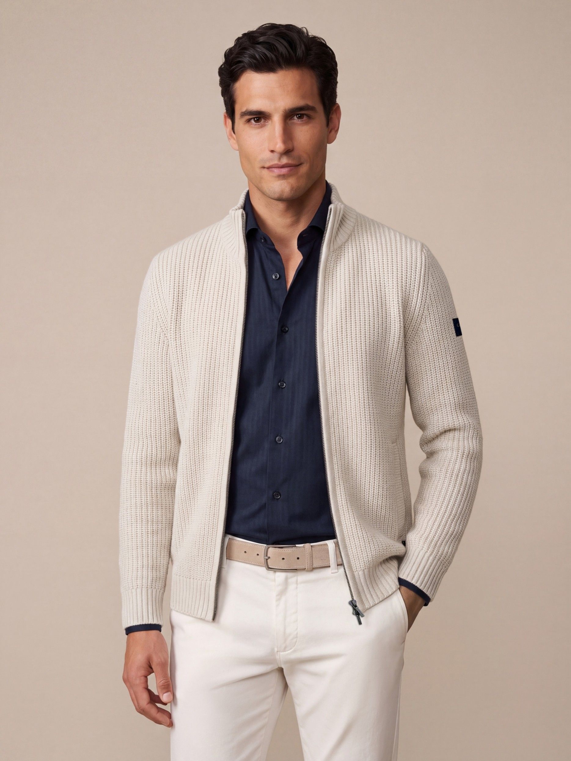 CAVALLARO - VEST - Beige