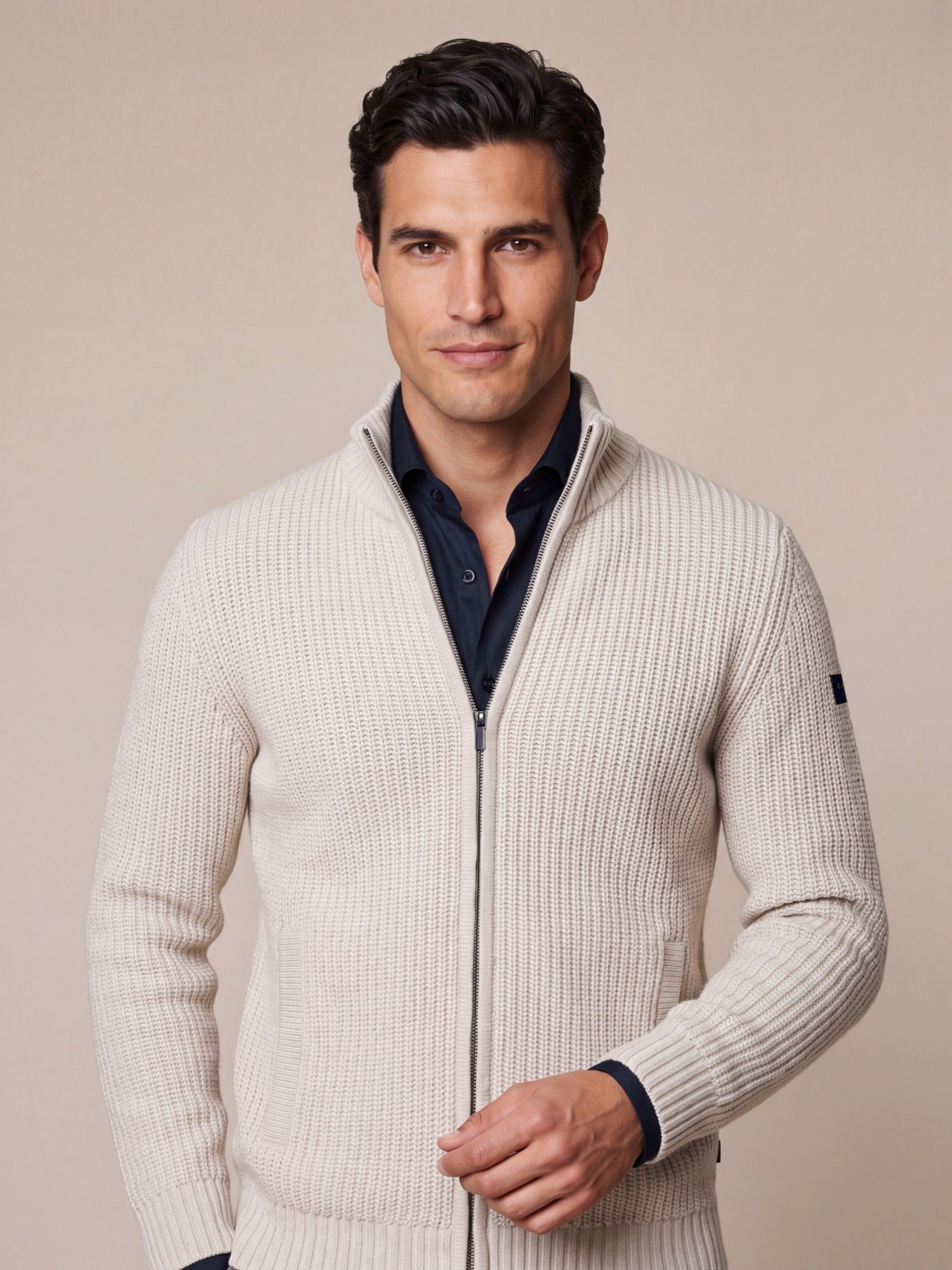 CAVALLARO - VEST - Beige