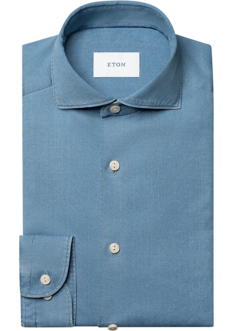 ETON - OVERHEMD - Blauw