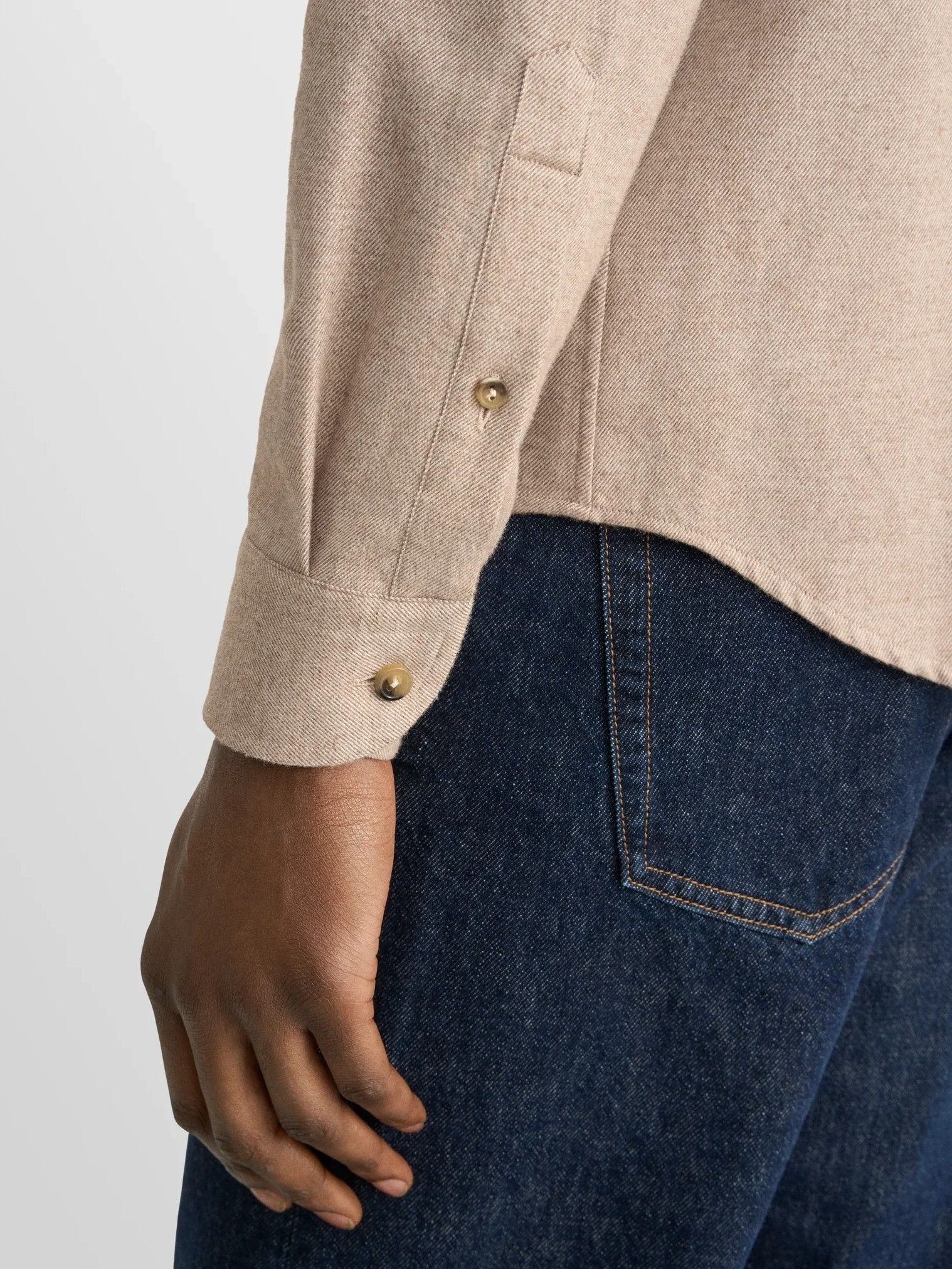 ETON - OVERHEMD - Beige