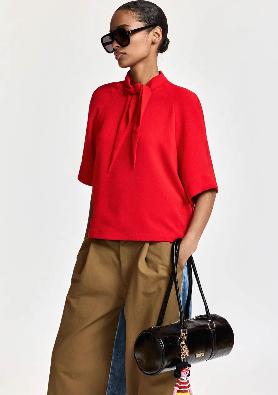 ESSENTIEL ANTWERP - BLOUSE - Rood