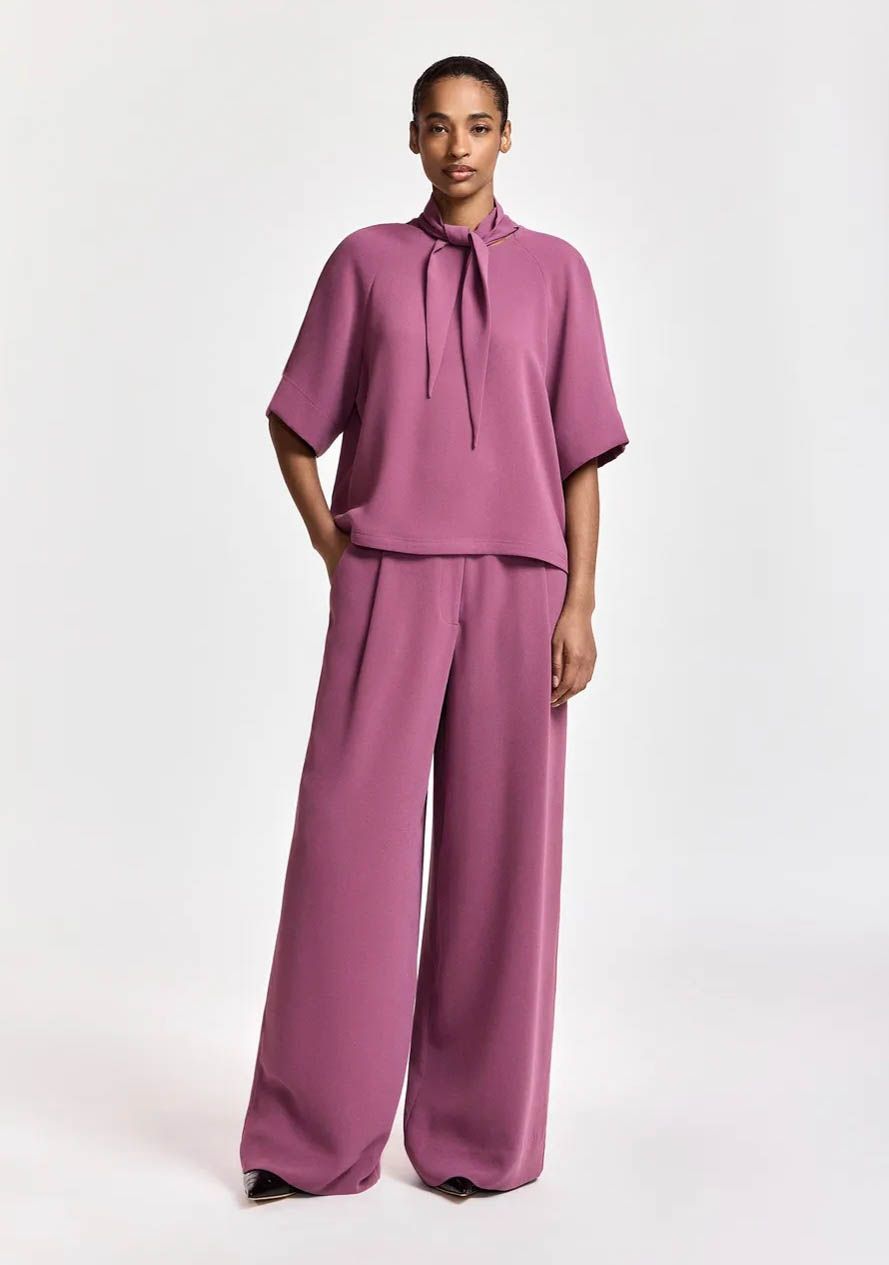 ESSENTIEL ANTWERP - BROEK - Paars