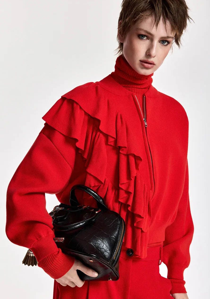 ESSENTIEL ANTWERP - VEST - Rood