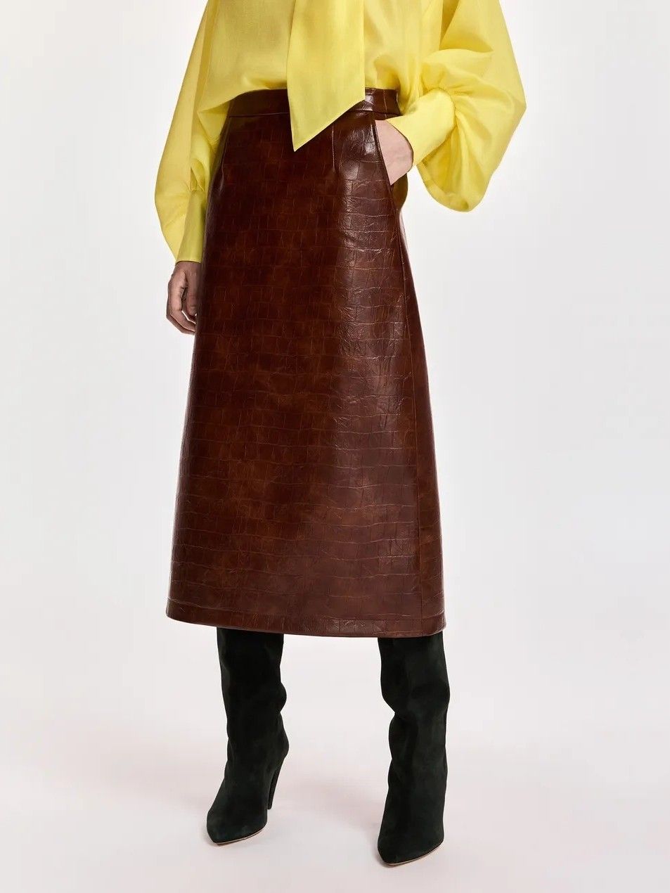 ESSENTIEL ANTWERP - ROK - Bruin