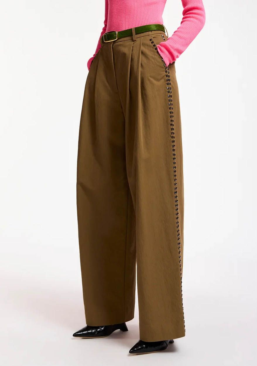 ESSENTIEL ANTWERP - BROEK - Bruin